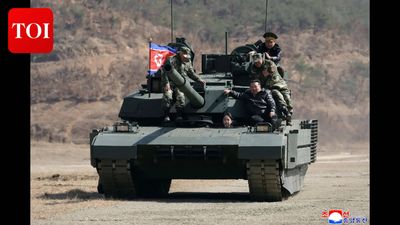 Kim Jong Un’s teenage daughter spotted driving tank during military drill, sparking fresh succession buzz — watch