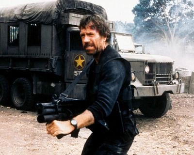 Chuck Norris was the ass-kicking king of 80s Friday night VHS fests
