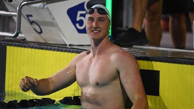 Speed Cam: Aussie becomes fastest swimmer in history