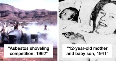 77 Bizarre Throwback Images That Would Cause Absolute Outrage Today (New Pics)