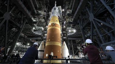 NASA's Artemis II rocket rolls to launch pad in final bid to meet April deadline