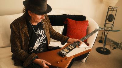 “We opened the case, and I gave him the guitar. He grabbed the neck and said, ‘Oh yes, that's mine!’” Richie Sambora reunited with stolen Gibson Explorer after 40 years