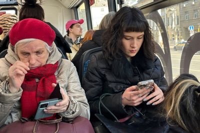 Russia thwarts protests over the blocking of a popular messaging app, but frustration persists