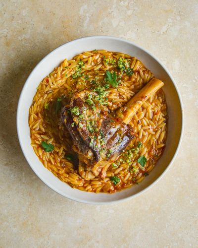 Lamb shanks with orzo and rhubarb galette: Anna Tobias’ Easter recipes