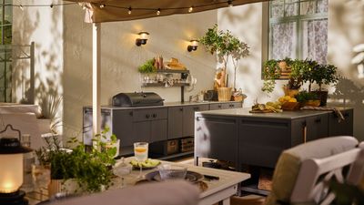 IKEA Might Just Have the Best Mix-and-Match Outdoor Kitchen — It Looks 'Built-In' on a Budget, and Works for Any Size of Garden