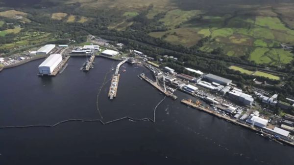 Iranian man, Romanian woman held after attempt to enter UK nuclear naval base amid Middle East tensions