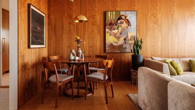 Forget Plain White Walls — I'm Calling Wood the New 'Base' When It Comes to Creating a More Interesting Blank Canvas While Decorating