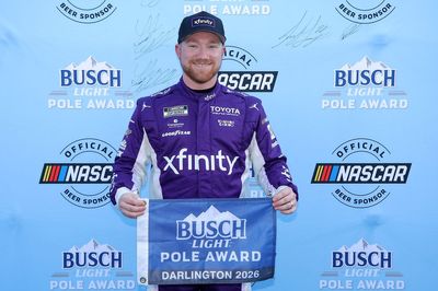 NASCAR Cup Darlington starting lineup: Tyler Reddick beats Bubba Wallace to pole