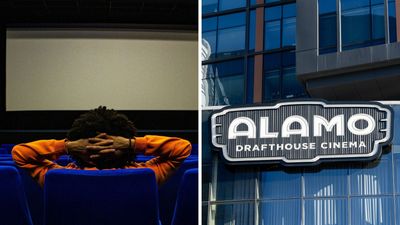 Person sees a movie at Alamo Drafthouse. Then it starts playing a customer’s voicemail during the preview