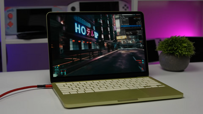 Cyberpunk 2077 runs on MacBook Neo at over 30 FPS — PC gaming is possible with A18 Pro iPhone chip