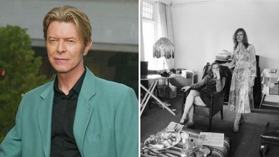 David Bowie Trailblazed the 'Everyday Exhibits' Trend in His '70s Living Room With A Retro Twist on Curated Clutter – It's Playful, Practical, and Replicable