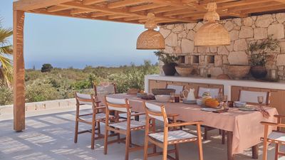 I Wasn’t a Fan of Canvas Garden Chairs, Until I Saw This Cretan Villa We Featured Last Summer — Now I Think They’re Prime Mediterranean Chic