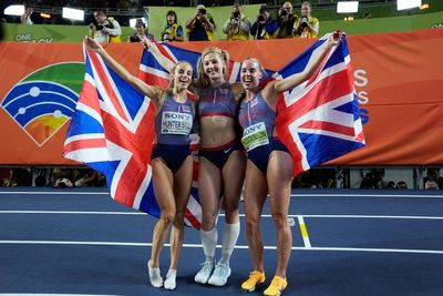 Keely Hodgkinson storms to first world title as GB strike remarkable triple gold