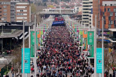 First football match tailgating charge brought by police at Wembley Carabao Cup final