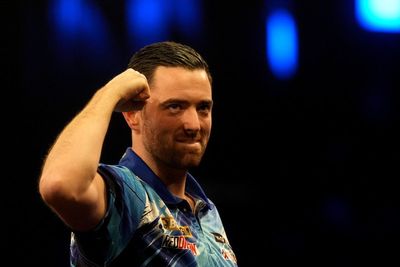 Luke Humphries wins in Belgium as Luke Littler’s hat-trick bid ends early