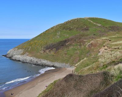 Country diary: A truly special combination of beach, hill and church