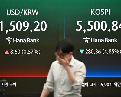 Dow Jones Industrial Average posts best day since early February as hopes of Middle East de-escalation lift markets – as it happened