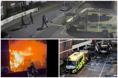 Ambulance arson LIVE: Terror police lead hunt for 'hooded arsonists' after four Jewish charity vehicles set ablaze