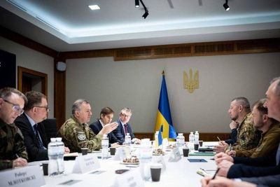 Nato delegation visits Ukraine for first time since Russian invasion