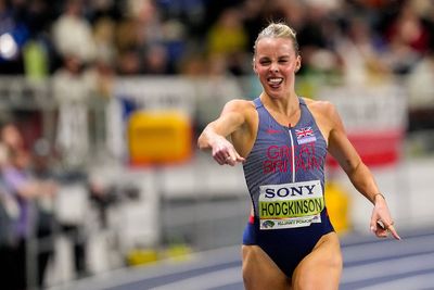Brilliant Keely Hodgkinson wins maiden world title in golden night for Great Britain