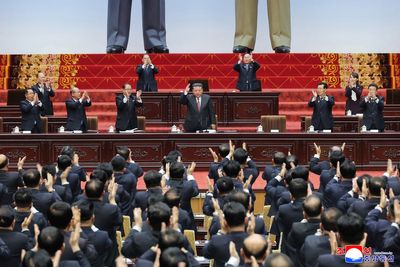 North Korea’s rubber-stamp parliament re-elects Kim Jong Un as leader