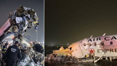 'Stop, stop, stop!': Cockpit audio captures final moments between pilot, co-pilot before Air Canada crash kills both