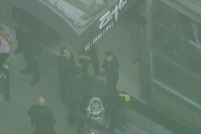 Multiple people stabbed with a bottle and knife during brawl at swanky LA restaurant, police say