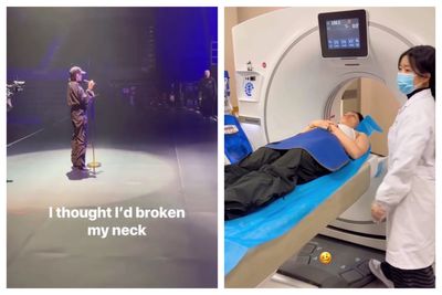 Jessie J rushed to hospital for scan after fears she had 'broken her neck' in car injury