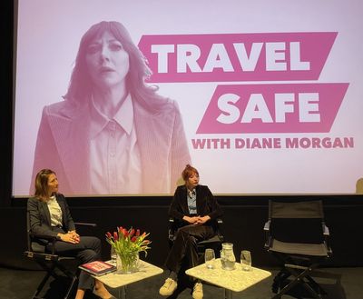 Comedian almost derails train safety campaign by joking she only took part for the money