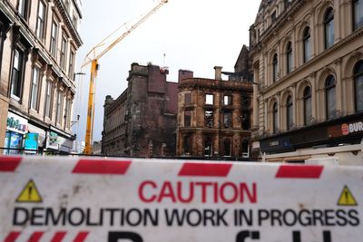 Support fund opens for businesses affected by fire near Glasgow Central