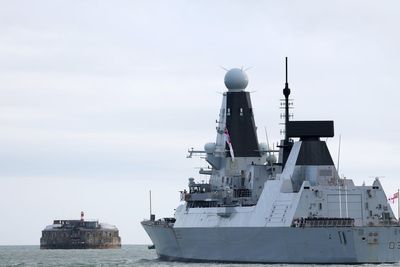 UK destroyer finally arrives near Cyprus almost three weeks after deployment announced