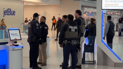 Unmasked ICE Agents Swarmed And Harassed At Airports As Desperate Bid To Ease TSA Chaos Backfires