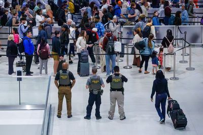ICE officers aren't trained in airport security. Can they help ease long lines?
