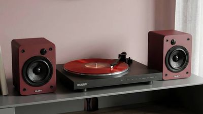 'Perfect Record Store Day prep': Majority's new turntable-speaker combo is surprisingly affordable (and colorful!)