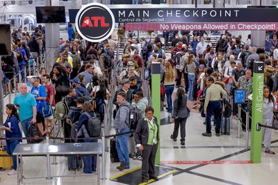 How long airport security lines are linked to Trump’s obsession with making voting harder