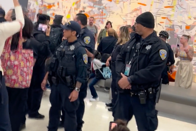 Crying woman who struggled with ICE agents in SF airport was detainee being deported to Guatemala, DHS says