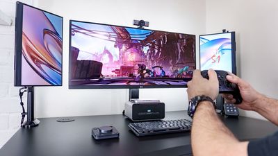 I gave my favorite pocketable mini PC an instant upgrade with this docking station — and now it’s a full-fledged gaming rig