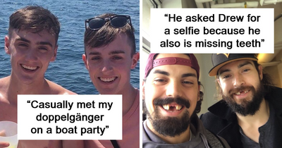 “Am I Seeing Double?” 43 Times People Ran Into Their Identical Twin Stranger