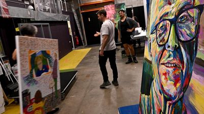 Artists draw on childhood heroes for Archie inspiration