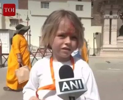 What This Young German Boy Said After Visiting Ram Mandir Is Going Viral