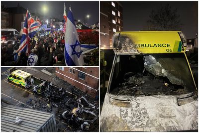 Nearly £1.5million raised for arson-hit Hatzola as hundreds protest against antisemitism in Golders Green