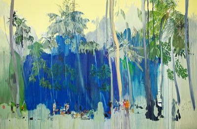 Hurvin Anderson review – this haunted, hazy, beautiful show is like stumbling through someone’s memories