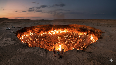 The ‘Gate to Hell’: Why this burning crater in Turkmenistan still possesses a hidden threat