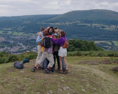 Surrender to It review – insufferable bunch of actors reconnect for hiking weekend of pain and comedy