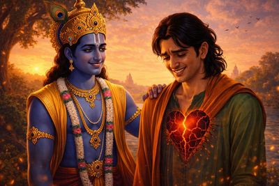 Smiling Outside, Broken Inside? This Is What Krishna Says About Hidden Pain