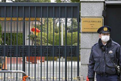 China protests to Japan over alleged break-in at its embassy in Tokyo
