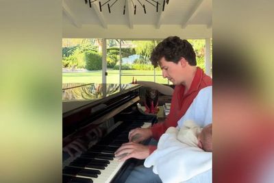 Charlie Puth shares first video of baby Jude with wife Brooke
