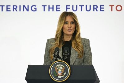 Melania Trump opens two-day summit with emotional plea to world counterparts