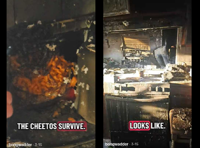 'Nobody Should Eat Cheetos': Woman Warns After Popular Snack Survives Massive House Fire