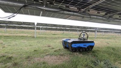 Roving robots may keep the sun shining on solar panels